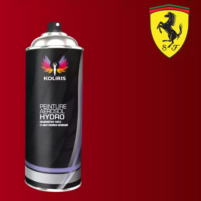 Bombe de peinture voiture hydro Ferrari 400ml