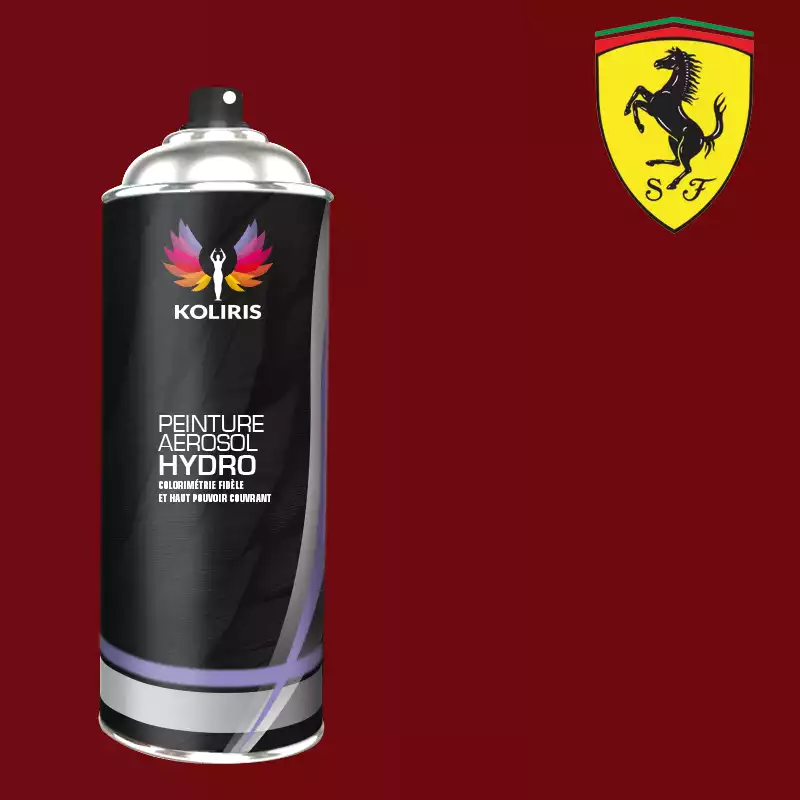 Bombe de peinture voiture hydro Ferrari 400ml