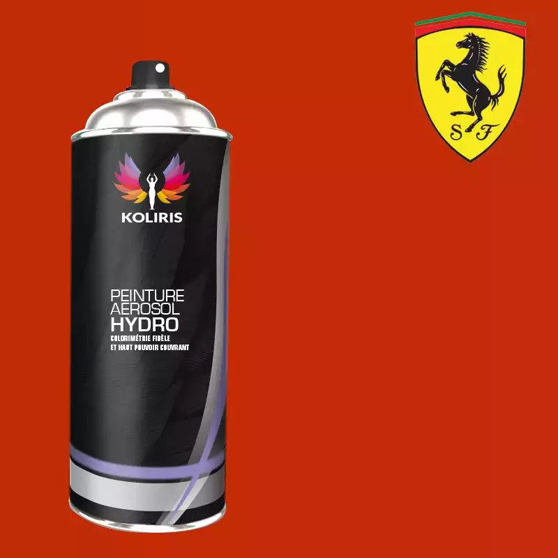 Bombe de peinture voiture hydro Ferrari 400ml