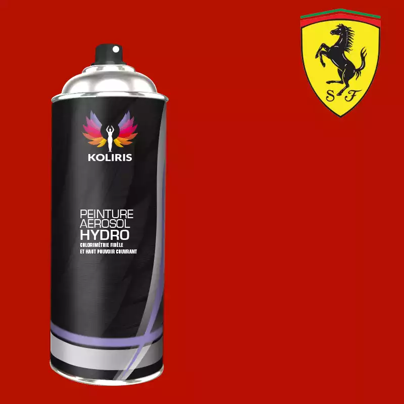 Bombe de peinture voiture hydro Ferrari 400ml