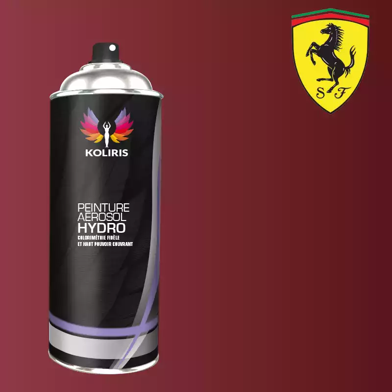 Bombe de peinture voiture hydro Ferrari 400ml