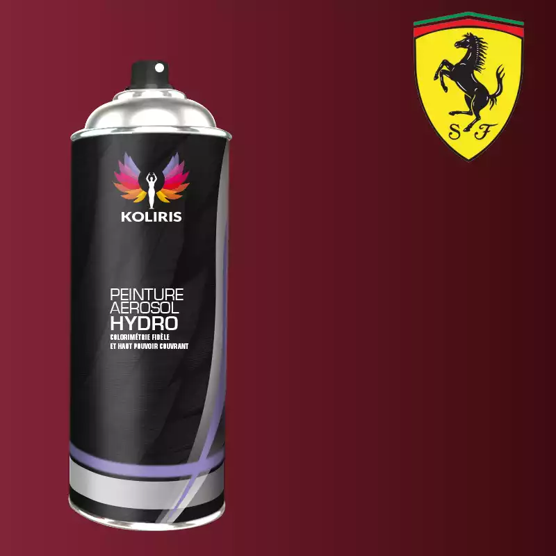 Bombe de peinture voiture hydro Ferrari 400ml