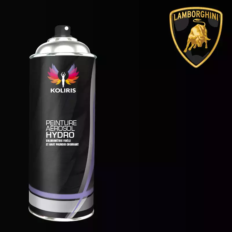 Bombe de peinture voiture hydro Lamborghini 400ml