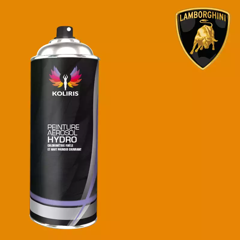 Bombe de peinture voiture hydro Lamborghini 400ml