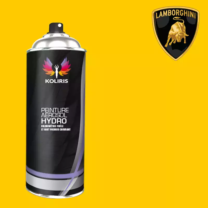 Bombe de peinture voiture hydro Lamborghini 400ml