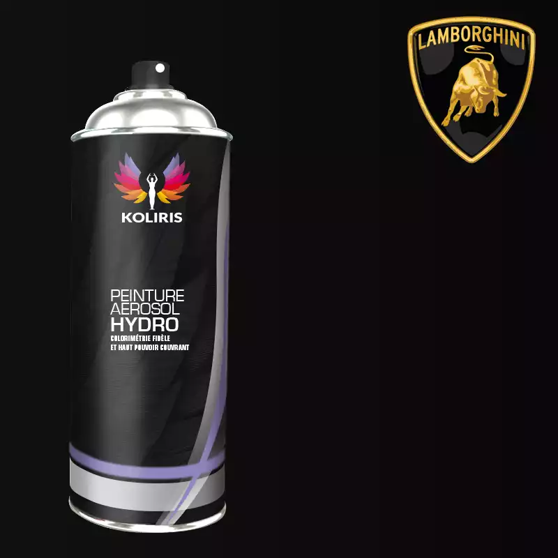 Bombe de peinture voiture hydro Lamborghini 400ml