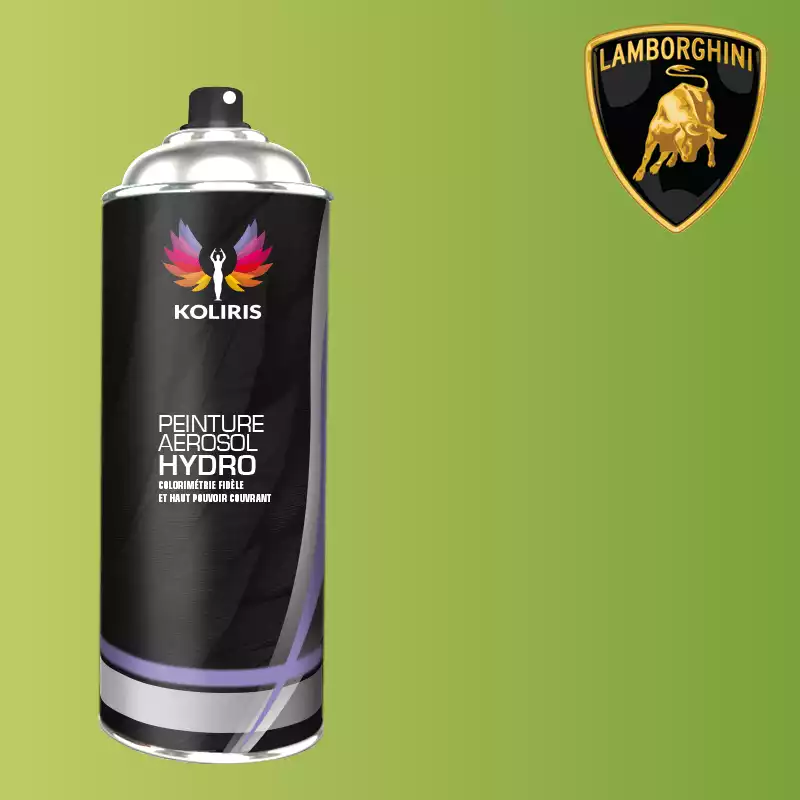 Bombe de peinture voiture hydro Lamborghini 400ml