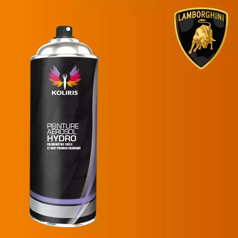 Bombe de peinture voiture hydro Lamborghini 400ml