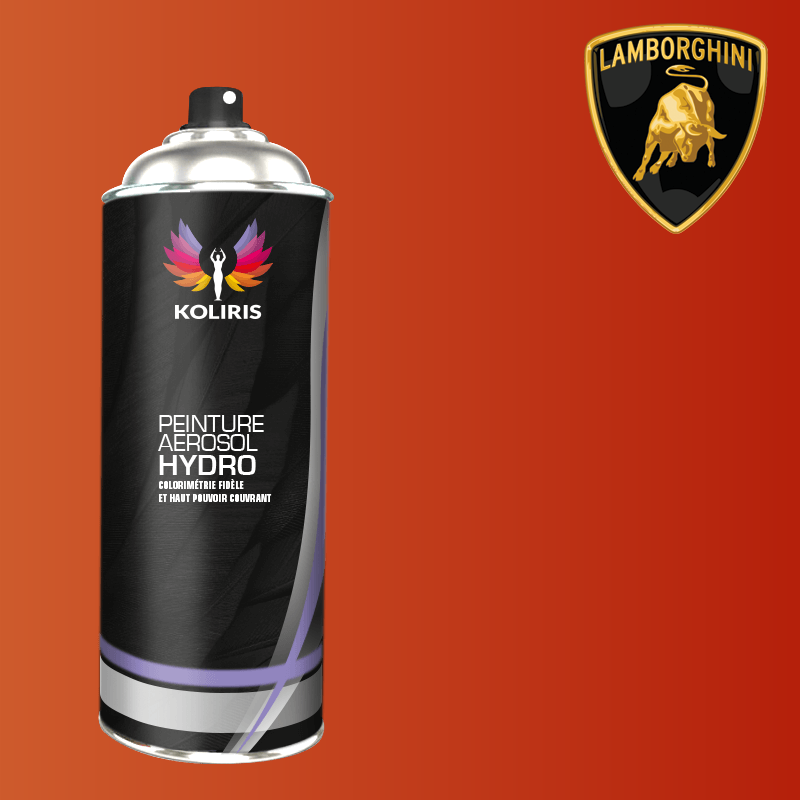 Bombe de peinture voiture hydro Lamborghini 400ml