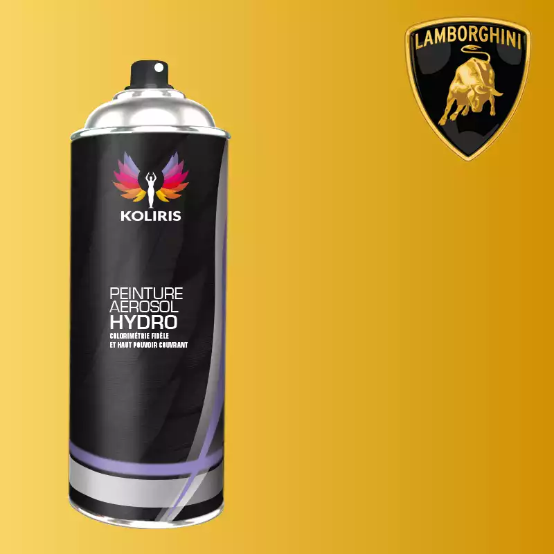 Bombe de peinture voiture hydro Lamborghini 400ml