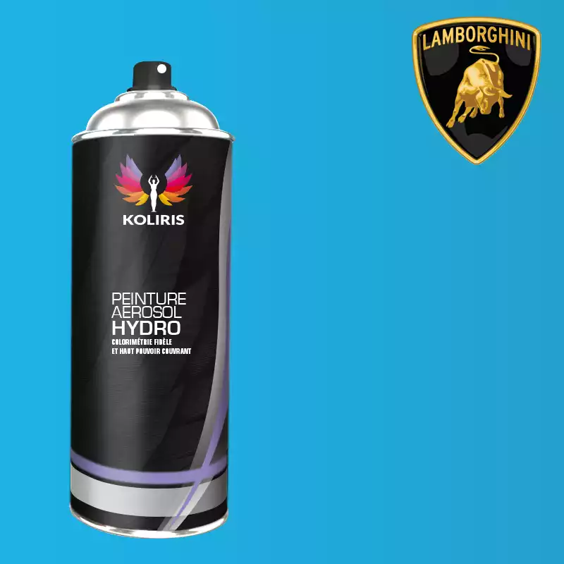 Bombe de peinture voiture hydro Lamborghini 400ml