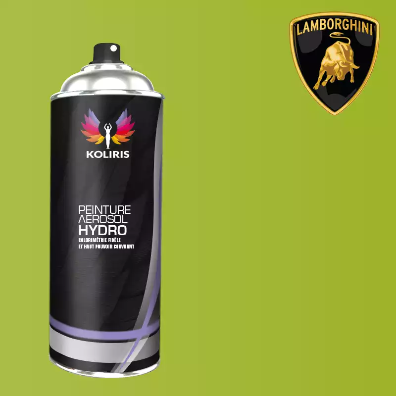 Bombe de peinture voiture hydro Lamborghini 400ml