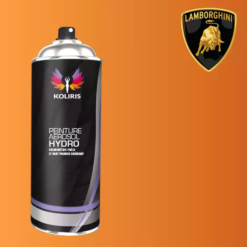 Bombe de peinture voiture hydro Lamborghini 400ml