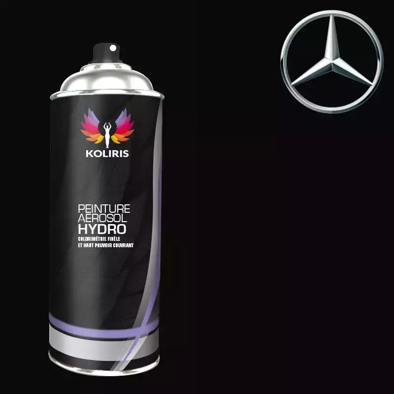 Bombe de peinture voiture hydro Mercedes Benz 400ml