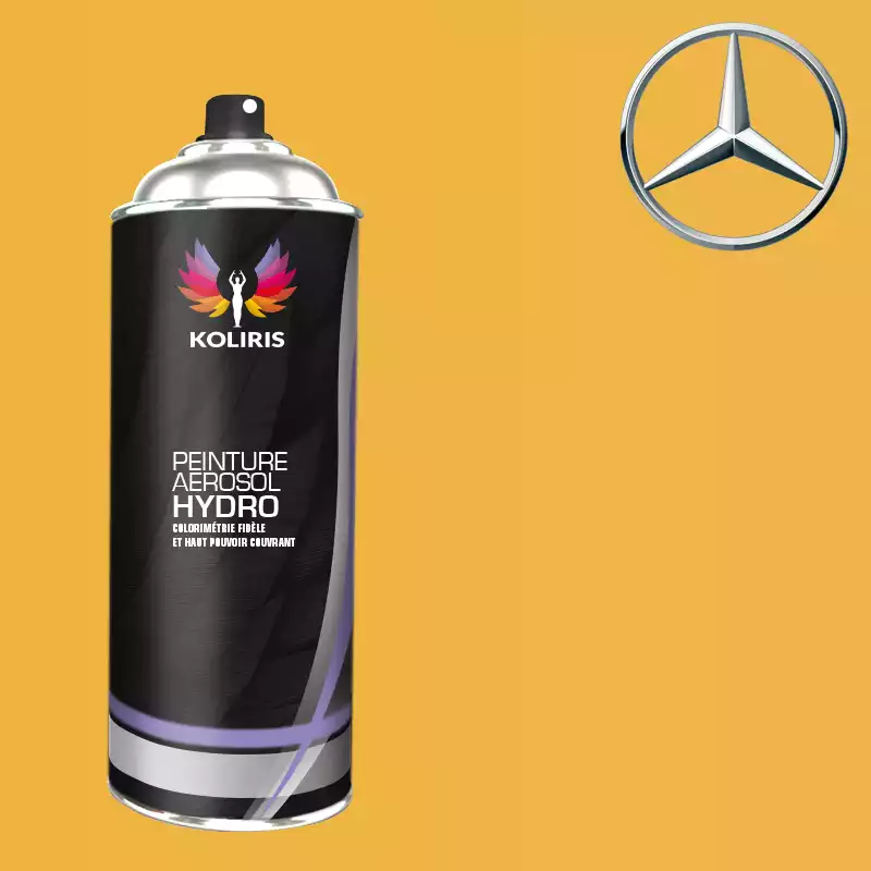 Bombe de peinture voiture hydro Mercedes Benz 400ml