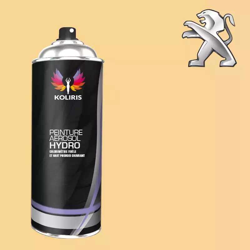 Bombe de peinture voiture hydro Peugeot 400ml