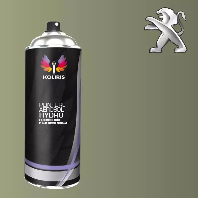 Bombe de peinture voiture hydro Peugeot 400ml