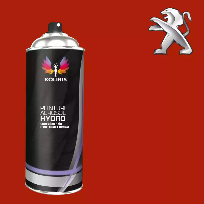 Bombe de peinture voiture hydro Peugeot 400ml