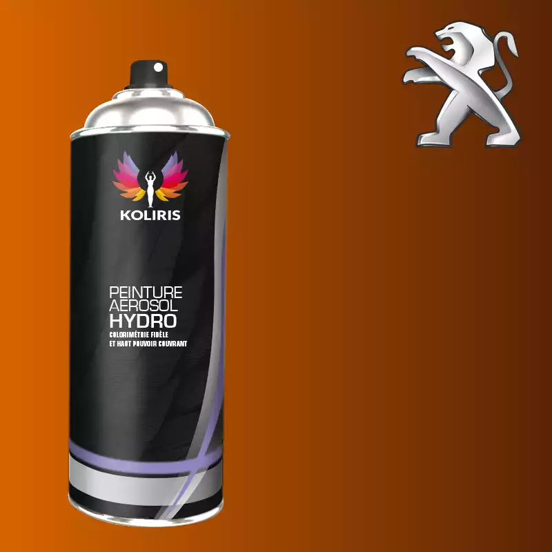 Bombe de peinture voiture hydro Peugeot 400ml