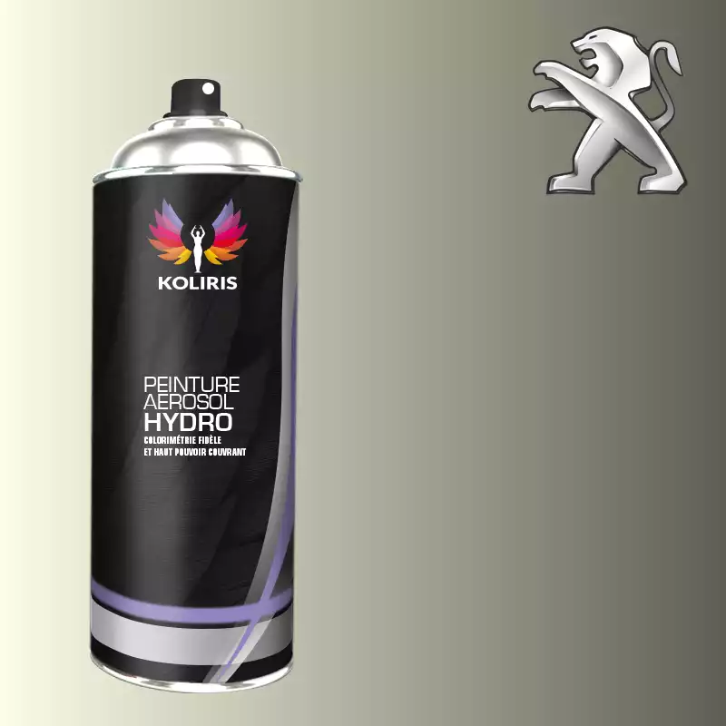 Bombe de peinture voiture hydro Peugeot 400ml