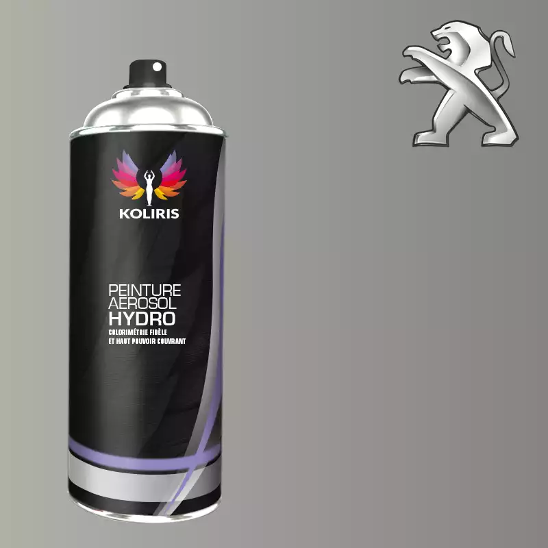 Bombe de peinture voiture hydro Peugeot 400ml