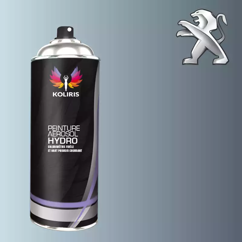 Bombe de peinture voiture hydro Peugeot 400ml