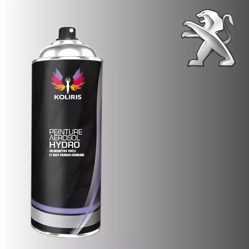 Bombe de peinture voiture hydro Peugeot 400ml