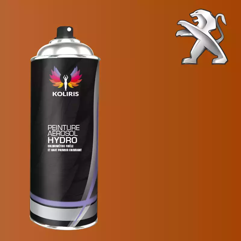 Bombe de peinture voiture hydro Peugeot 400ml