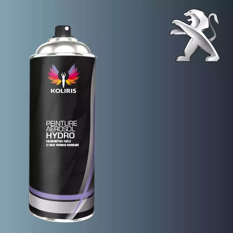 Bombe de peinture voiture hydro Peugeot 400ml