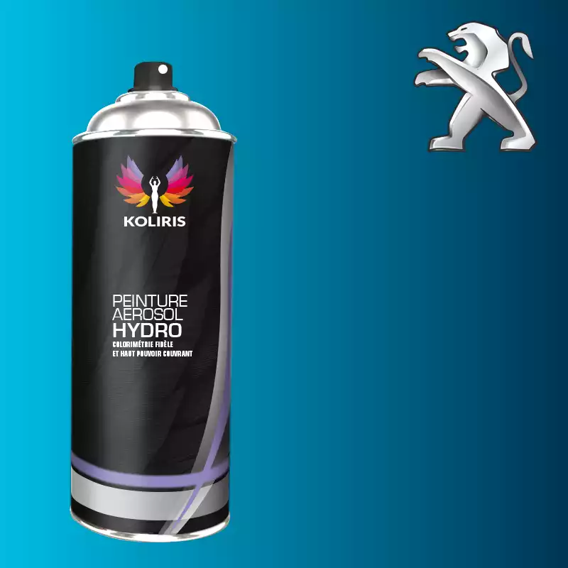 Bombe de peinture voiture hydro Peugeot 400ml