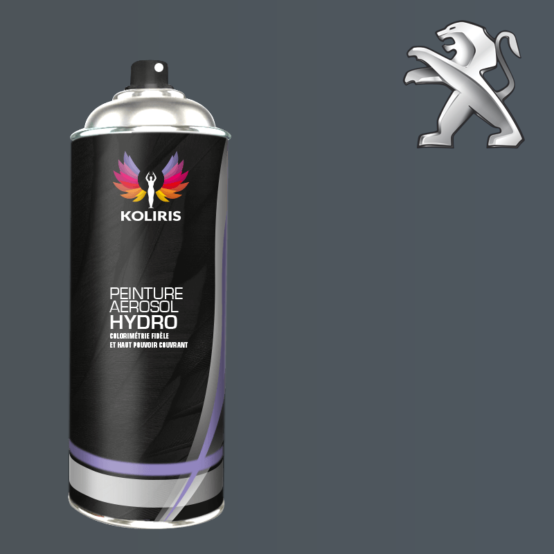 Bombe de peinture voiture hydro Peugeot 400ml