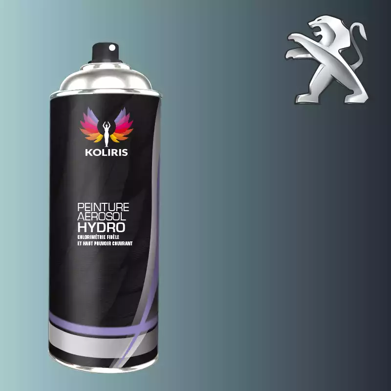 Bombe de peinture voiture hydro Peugeot 400ml