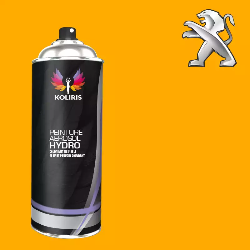 Bombe de peinture voiture hydro Peugeot 400ml