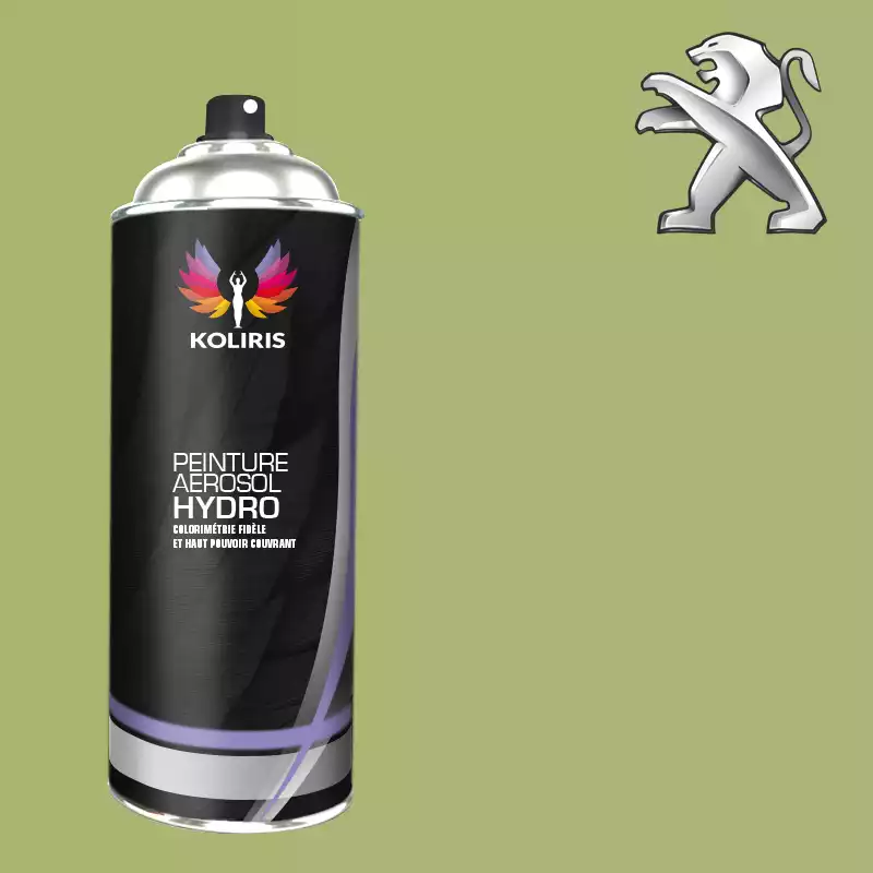 Bombe de peinture voiture hydro Peugeot 400ml