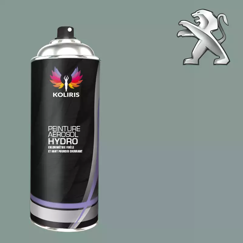 Bombe de peinture voiture hydro Peugeot 400ml