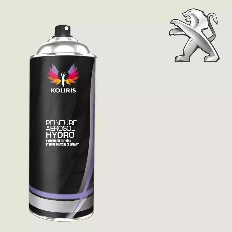 Bombe de peinture voiture hydro Peugeot 400ml