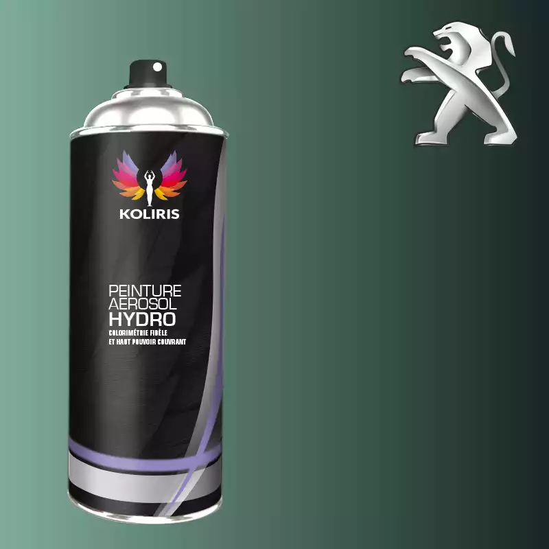 Bombe de peinture voiture hydro Peugeot 400ml