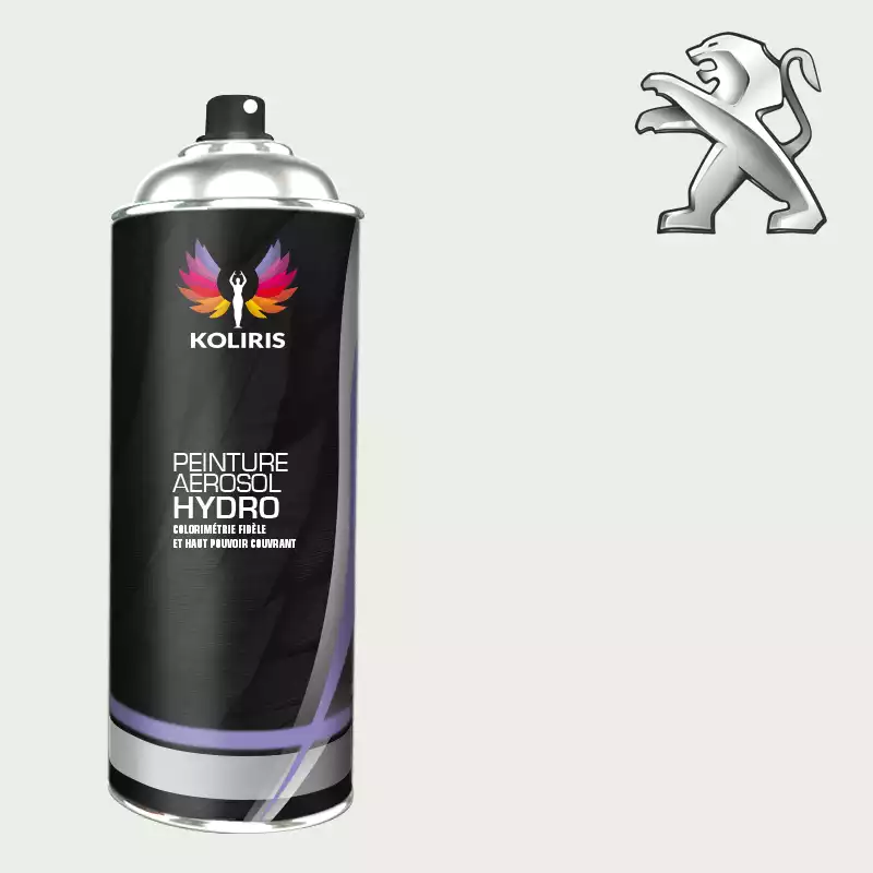 Bombe de peinture voiture hydro Peugeot 400ml