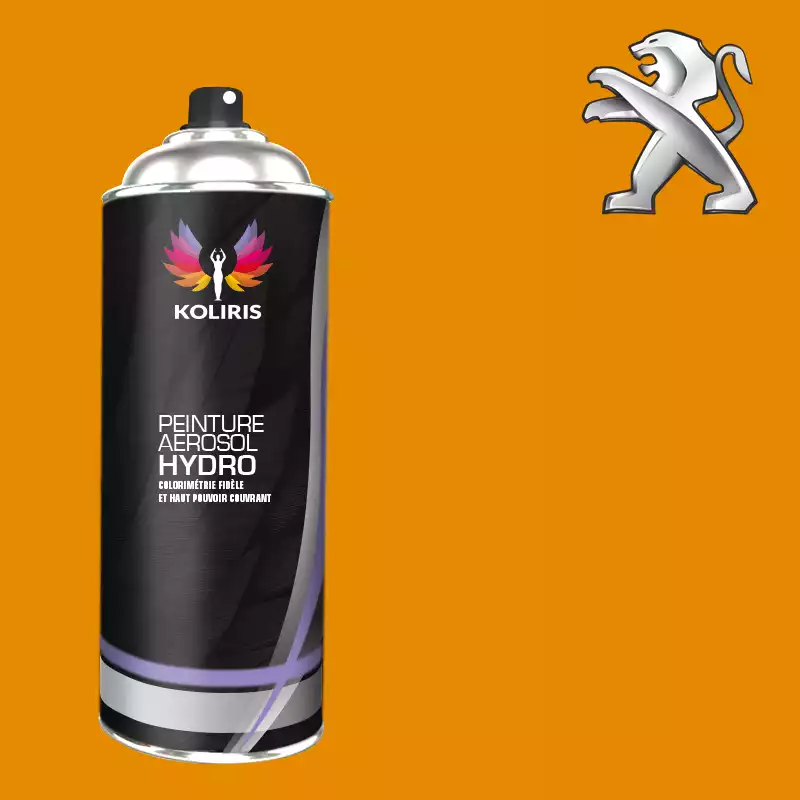 Bombe de peinture voiture hydro Peugeot 400ml