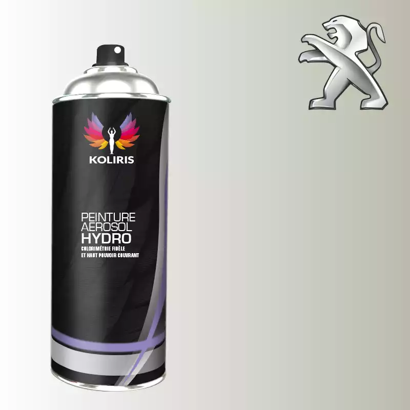 Bombe de peinture voiture hydro Peugeot 400ml