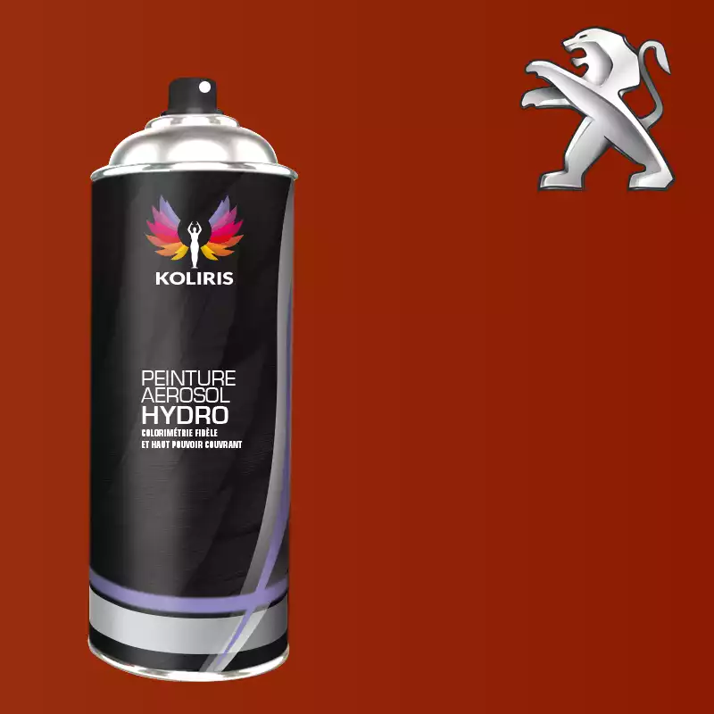 Bombe de peinture voiture hydro Peugeot 400ml