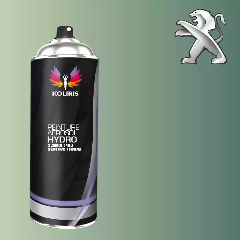 Bombe de peinture voiture hydro Peugeot 400ml