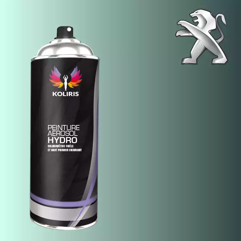 Bombe de peinture voiture hydro Peugeot 400ml