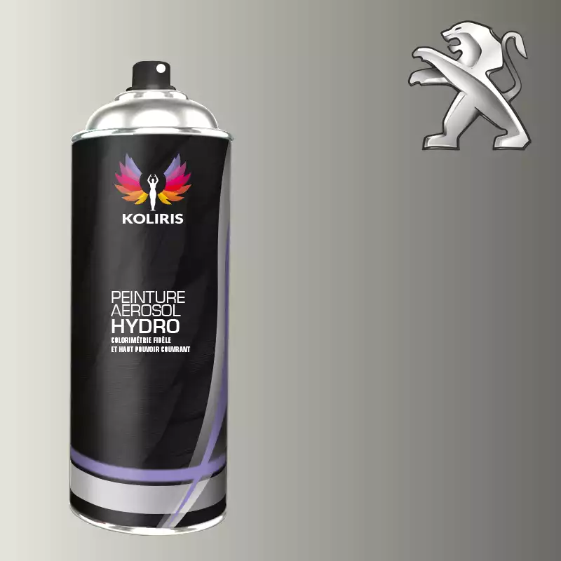 Bombe de peinture voiture hydro Peugeot 400ml