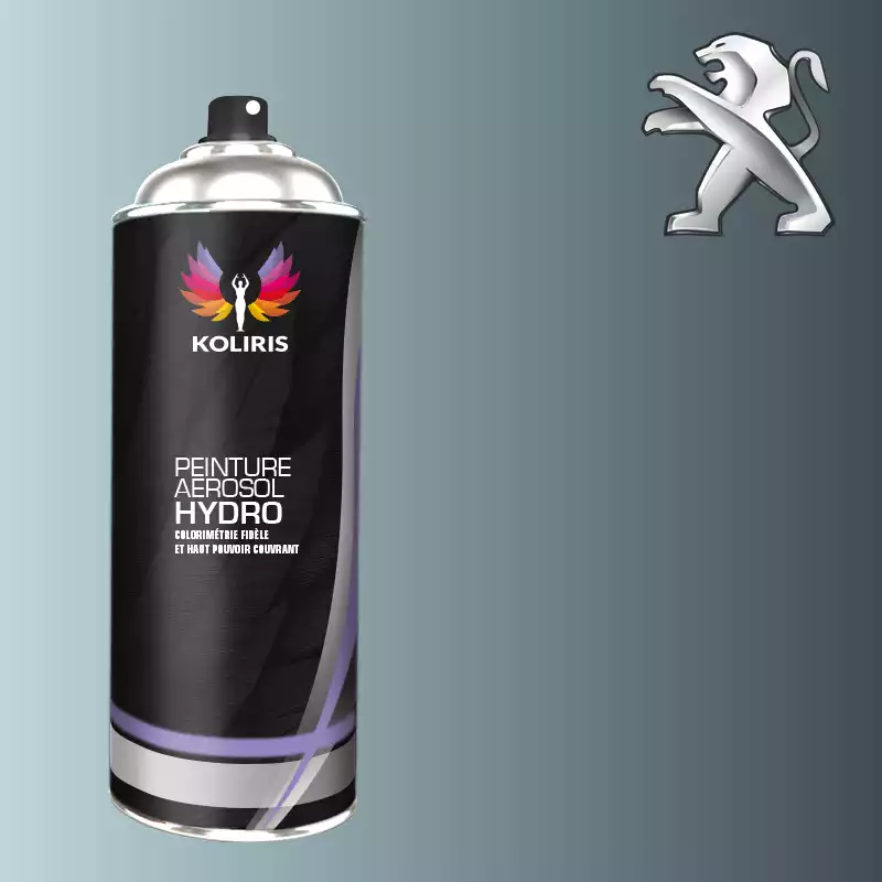 Bombe de peinture voiture hydro Peugeot 400ml