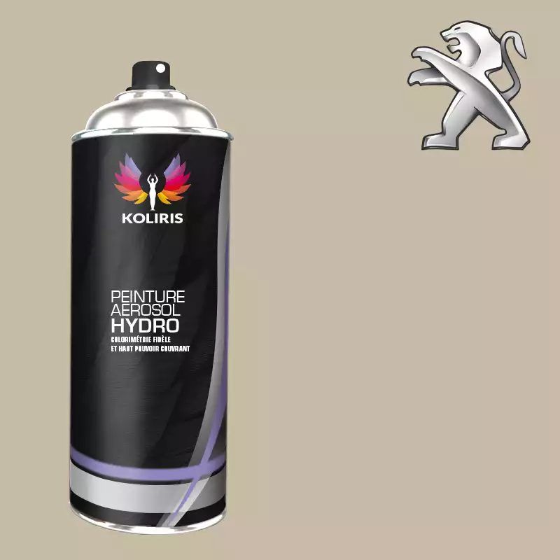 Bombe de peinture voiture hydro Peugeot 400ml