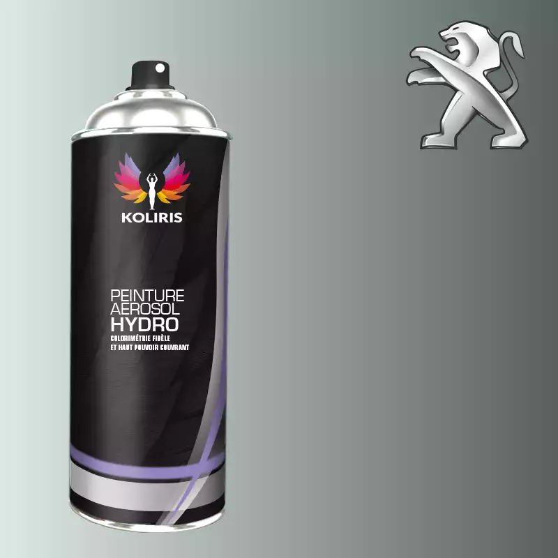 Bombe de peinture voiture hydro Peugeot 400ml