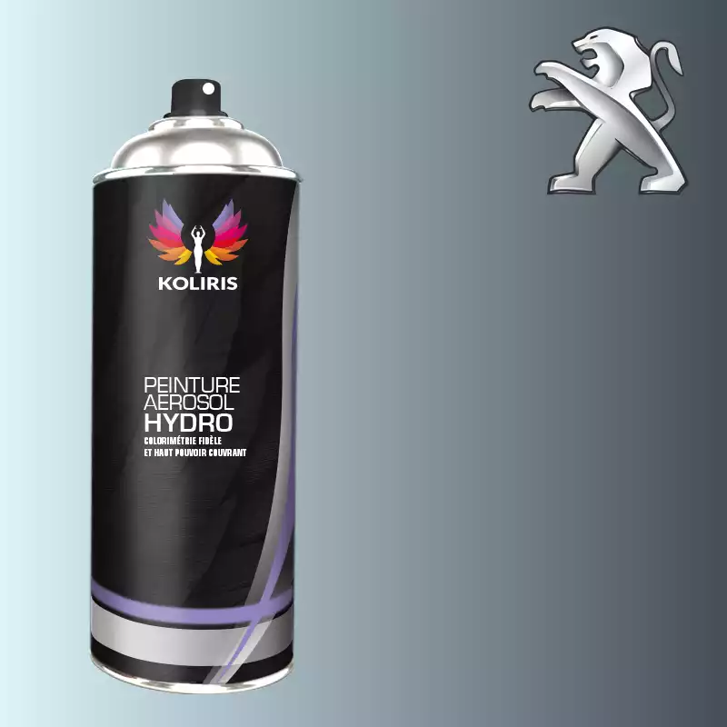 Bombe de peinture voiture hydro Peugeot 400ml