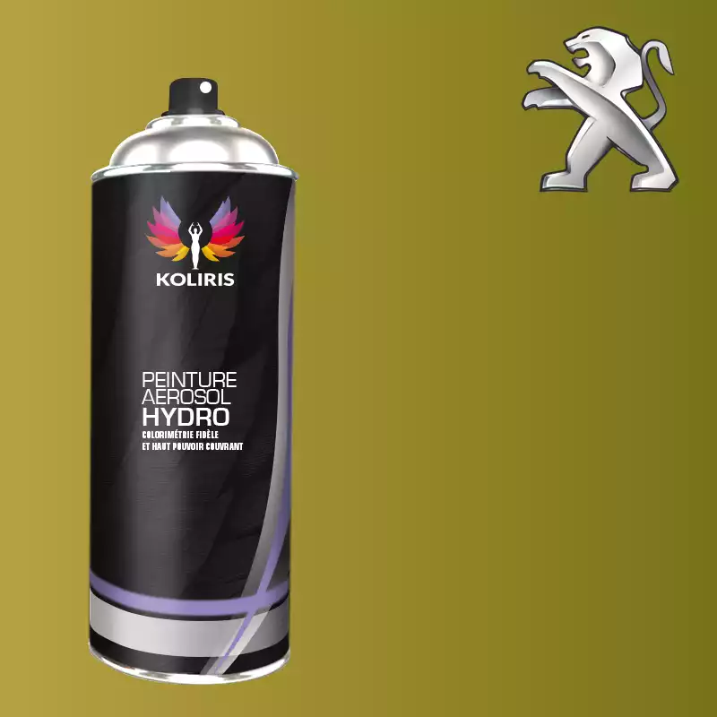 Bombe de peinture voiture hydro Peugeot 400ml