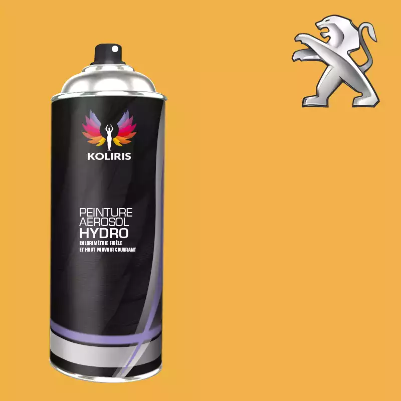 Bombe de peinture voiture hydro Peugeot 400ml